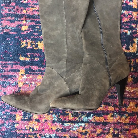 Via Spiga high heel boots soft grey size 8M - Picture 4 of 8